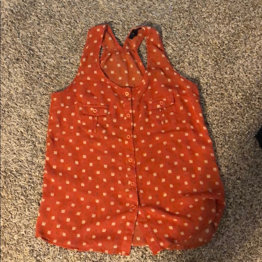 Orange tank